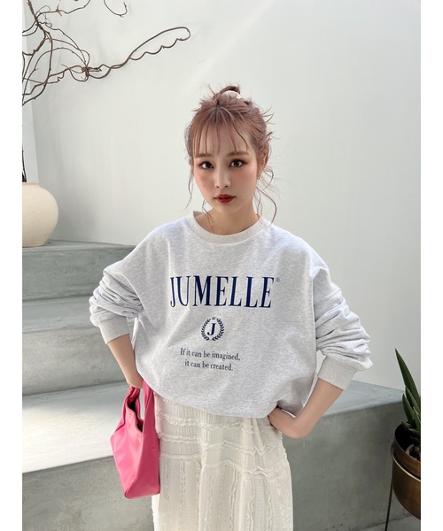 【ユニセックス】ユニセックスロゴスウェット(スウェット)|jumelle(ジュメロ) 【ユニセックス】ユニセックスロゴスウェット(スウェット)|jumelle(ジュメロ)