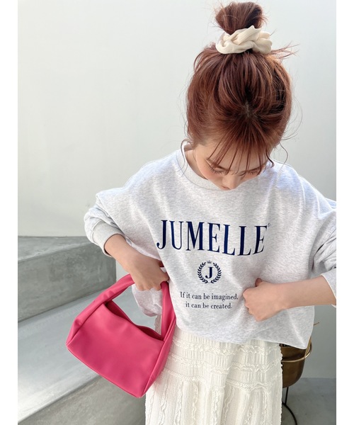 【ユニセックス】ユニセックスロゴスウェット(スウェット)|jumelle(ジュメロ) 【ユニセックス】ユニセックスロゴスウェット(スウェット)|jumelle(ジュメロ)