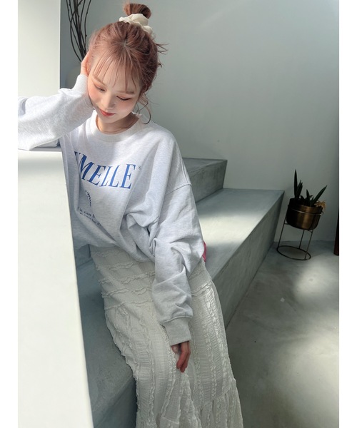 【ユニセックス】ユニセックスロゴスウェット(スウェット)|jumelle(ジュメロ) 【ユニセックス】ユニセックスロゴスウェット(スウェット)|jumelle(ジュメロ)