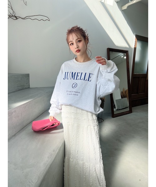 【ユニセックス】ユニセックスロゴスウェット(スウェット)|jumelle(ジュメロ) 【ユニセックス】ユニセックスロゴスウェット(スウェット)|jumelle(ジュメロ)