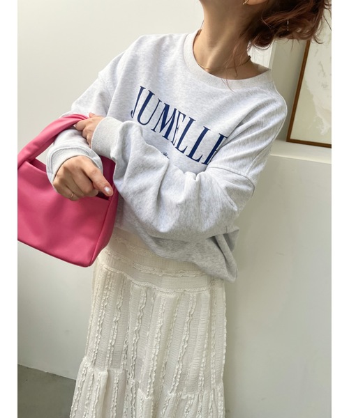 【ユニセックス】ユニセックスロゴスウェット(スウェット)|jumelle(ジュメロ) 【ユニセックス】ユニセックスロゴスウェット(スウェット)|jumelle(ジュメロ)