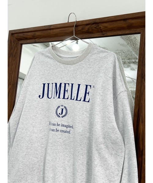 【ユニセックス】ユニセックスロゴスウェット(スウェット)|jumelle(ジュメロ) 【ユニセックス】ユニセックスロゴスウェット(スウェット)|jumelle(ジュメロ)