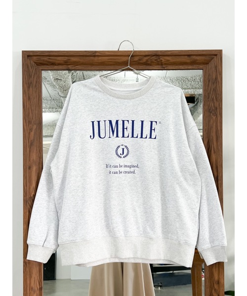 【ユニセックス】ユニセックスロゴスウェット(スウェット)|jumelle(ジュメロ) 【ユニセックス】ユニセックスロゴスウェット(スウェット)|jumelle(ジュメロ)