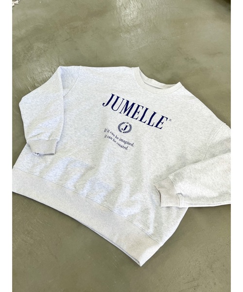 【ユニセックス】ユニセックスロゴスウェット(スウェット)|jumelle(ジュメロ) 【ユニセックス】ユニセックスロゴスウェット(スウェット)|jumelle(ジュメロ)