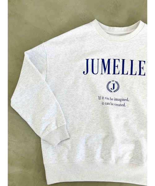 【ユニセックス】ユニセックスロゴスウェット(スウェット)|jumelle(ジュメロ) 【ユニセックス】ユニセックスロゴスウェット(スウェット)|jumelle(ジュメロ)