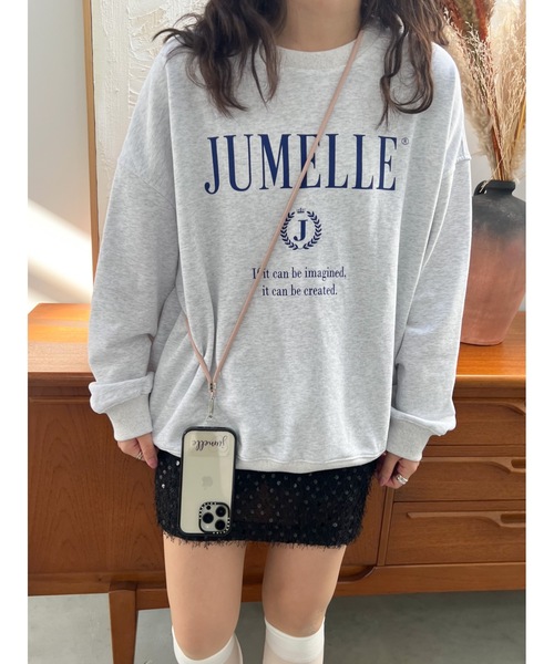 【ユニセックス】ユニセックスロゴスウェット(スウェット)|jumelle(ジュメロ) 【ユニセックス】ユニセックスロゴスウェット(スウェット)|jumelle(ジュメロ)