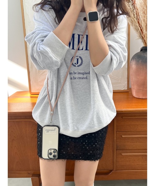 【ユニセックス】ユニセックスロゴスウェット(スウェット)|jumelle(ジュメロ) 【ユニセックス】ユニセックスロゴスウェット(スウェット)|jumelle(ジュメロ)