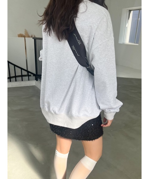 【ユニセックス】ユニセックスロゴスウェット(スウェット)|jumelle(ジュメロ) 【ユニセックス】ユニセックスロゴスウェット(スウェット)|jumelle(ジュメロ)