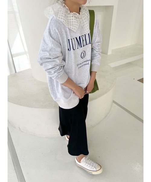 【ユニセックス】ユニセックスロゴスウェット(スウェット)|jumelle(ジュメロ) 【ユニセックス】ユニセックスロゴスウェット(スウェット)|jumelle(ジュメロ)