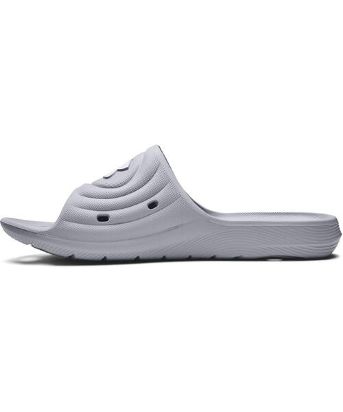 UNDER ARMOUR(アンダーアーマー)の「UAロッカーIV スライド(ライフスタイル/メンズ)(サンダル・メンズ・ホワイト・30.0cm/25.0cm/26.0cm/27.0cm/28.0cm/29.0cm)」の2枚目の写真