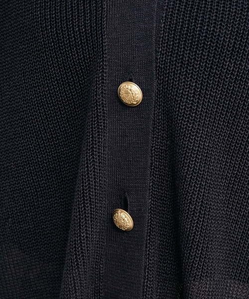 ROPE'（ロペ）の「リネン畦ニットベスト（ベスト・レディース・ベージュ/ネイビー・38）」の6枚目の写真