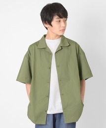 GLAZOS（グラソス）の「コットン・半袖開襟シャツ（シャツ/ブラウス・キッズ）」