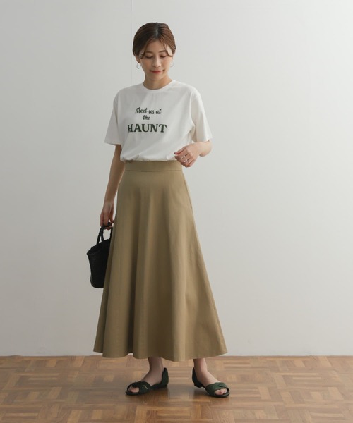 URBAN RESEARCH DOORS（アーバンリサーチドアーズ）の「ロゴプリントハーフスリーブTシャツ（Tシャツ/カットソー・レディース・ベージュ/ホワイト系その他/オフホワイト・MEDIUM）」の13枚目の写真