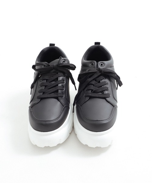 SILVER BULLET(シルバーバレット)の「『LOVE HUNTER/ラブハンター』スポーティーダッドスニーカー【m】(スニーカー・メンズ・ブラック/ホワイト・43/41/42/44/40)」の6枚目の写真