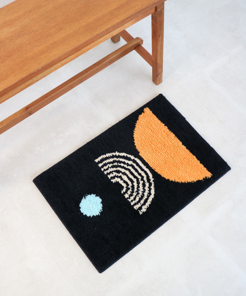 Opt!（オプト）の「〈Opt!/オプト〉Floor Mat/フロアマット（ラグ/マット・レディース・ホワイト/ブラック/レッド/イエロー/ネイビー/ブルー・ONE SIZE）」の11枚目の写真