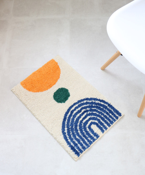 Opt!（オプト）の「〈Opt!/オプト〉Floor Mat/フロアマット（ラグ/マット・レディース・ホワイト/ブラック/レッド/イエロー/ネイビー/ブルー・ONE SIZE）」の10枚目の写真