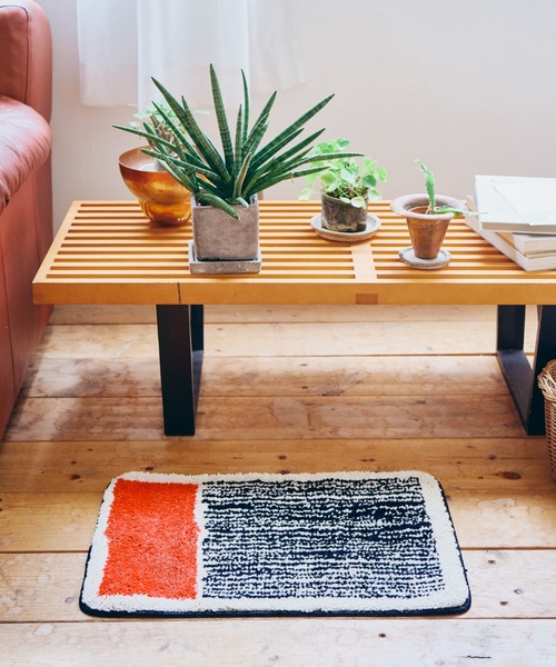 Opt!（オプト）の「〈Opt!/オプト〉Floor Mat/フロアマット（ラグ/マット・レディース・ホワイト/ブラック/レッド/イエロー/ネイビー/ブルー・ONE SIZE）」の15枚目の写真