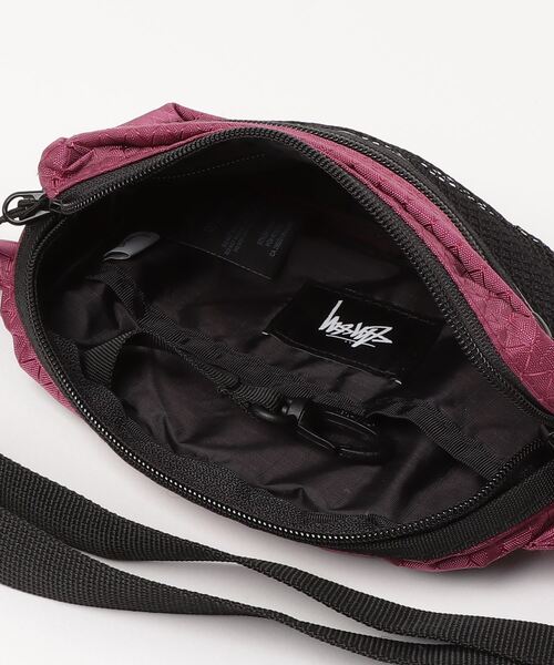 STUSSY（ステューシー）の「STUSSY/ステューシー Diamond Ripstop ウエストポーチ（ボディバッグ/ウエストポーチ・メンズ・ライム/ピンク系・FREE）」の19枚目の写真