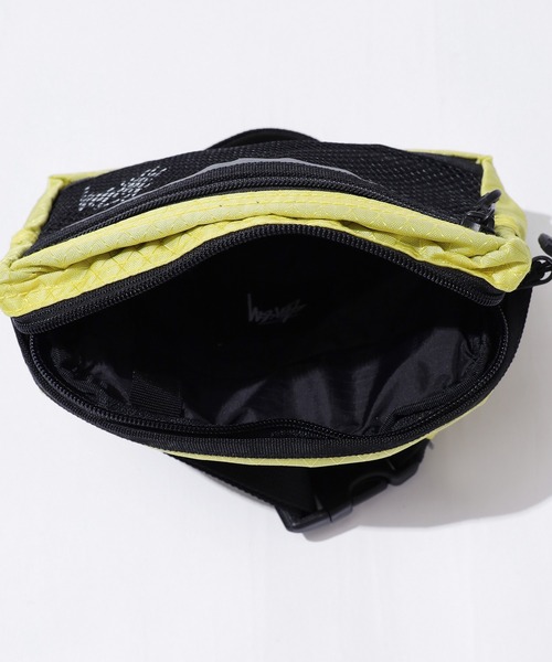 STUSSY（ステューシー）の「STUSSY/ステューシー Diamond Ripstop ウエストポーチ（ボディバッグ/ウエストポーチ・メンズ・ライム/ピンク系・FREE）」の17枚目の写真
