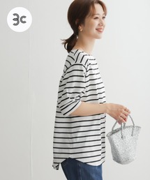 URBAN RESEARCH DOORS | タックスリーブボーダープルオーバー(Tシャツ/カットソー)