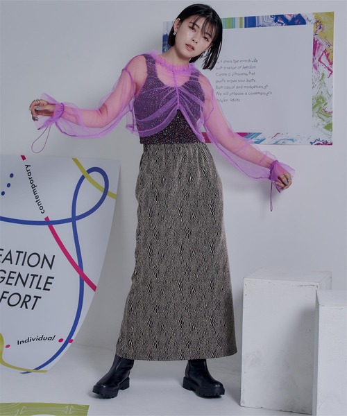 GLAMOROUS ANDY Fashion Press 09 COLLECTION 04】総レース