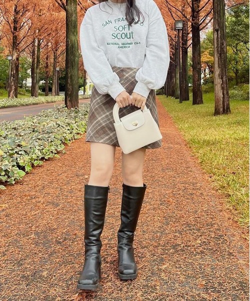 Chick（チック）の「ハートモチーフハンドバッグ（ハンドバッグ・レディース・ホワイト/ブラック・FREE）」の22枚目の写真