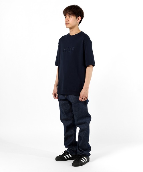 HUF(ハフ)の「OG LOGO FLEECE CREW / HUF ロゴ Tシャツ(Tシャツ/カットソー・メンズ・ネイビー/ブラック/ブラウン系その他/アッシュグレー・SMALL/MEDIUM/LARGE/X-LARGE/XX-LARGE)」の14枚目の写真