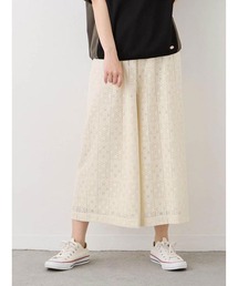 NICOLE white（ニコルホワイト）の「クロッシェレースパンツ（その他パンツ）」