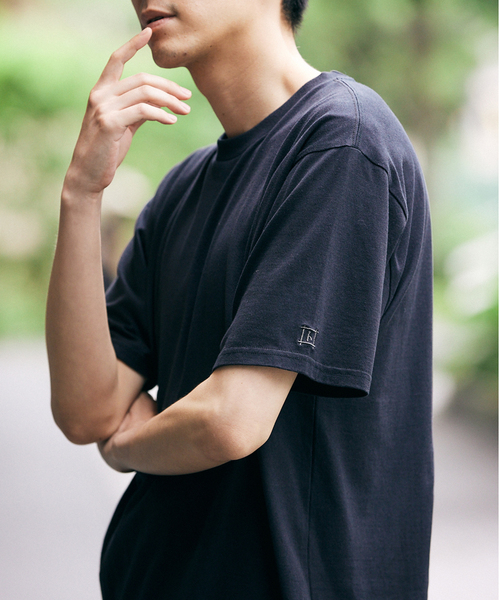 417 EDIFICE(フォーワンセブンエディフィス)の「【SHINATOMO / シナトモ】別注PACK Tシャツ(Tシャツ/カットソー・メンズ・ホワイト/ブラック/ベージュ/ブルー系その他・SMALL/MEDIUM/LARGE/X-LARGE)」の3枚目の写真