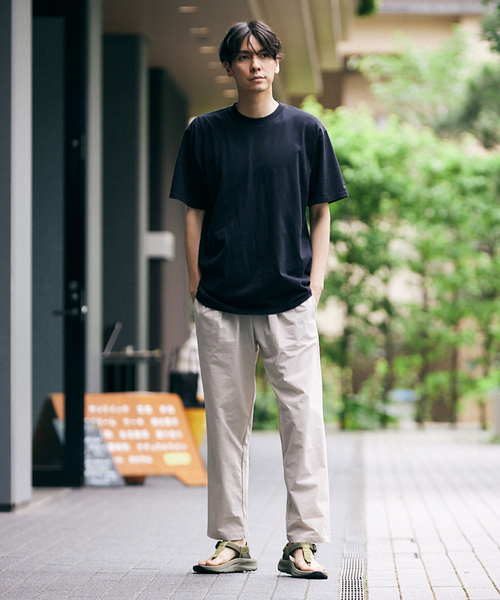 417 EDIFICE(フォーワンセブンエディフィス)の「【SHINATOMO / シナトモ】別注PACK Tシャツ(Tシャツ/カットソー・メンズ・ホワイト/ブラック/ベージュ/ブルー系その他・SMALL/MEDIUM/LARGE/X-LARGE)」の9枚目の写真