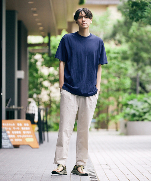 417 EDIFICE(フォーワンセブンエディフィス)の「【SHINATOMO / シナトモ】別注PACK Tシャツ(Tシャツ/カットソー・メンズ・ホワイト/ブラック/ベージュ/ブルー系その他・SMALL/MEDIUM/LARGE/X-LARGE)」の19枚目の写真