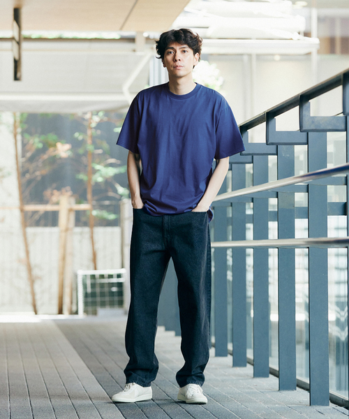 417 EDIFICE(フォーワンセブンエディフィス)の「【SHINATOMO / シナトモ】別注PACK Tシャツ(Tシャツ/カットソー・メンズ・ホワイト/ブラック/ベージュ/ブルー系その他・SMALL/MEDIUM/LARGE/X-LARGE)」の21枚目の写真