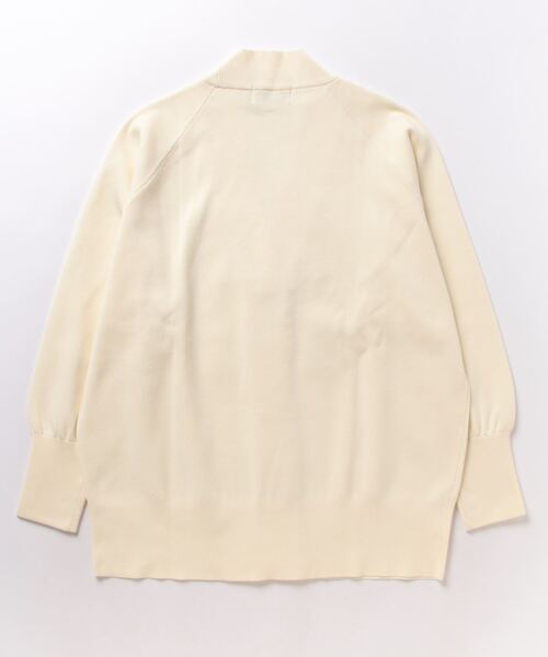 AZUL by moussy（アズールバイマウジー）の「スポンディッシュカーディガン（カーディガン/ボレロ・レディース・ブラック/ブルー/アイボリー・SMALL/MEDIUM）」の4枚目の写真