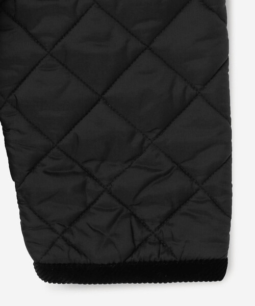 THE SHINZONE（ザ　シンゾーン）の「THE SHINZONE | 〈別注〉QUILTING SHORT COAT WOMEN（ナイロンジャケット・レディース・ブラック/カーキ・F）」の10枚目の写真