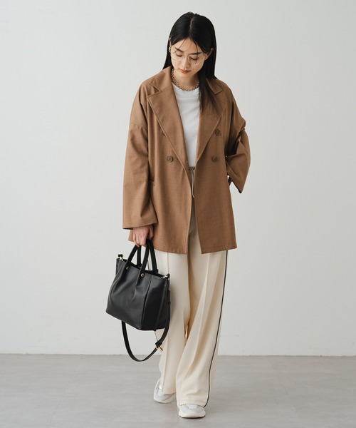 russet（ラシット）の「ピンチレザートートバッグ(CE-1172)（トートバッグ・レディース・ブラウン/ブラック/グレー系その他・FREE）」の4枚目の写真