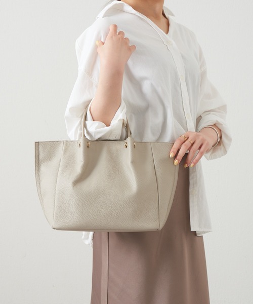 russet（ラシット）の「ピンチレザートートバッグ(CE-1172)（トートバッグ・レディース・ブラウン/ブラック/グレー系その他・FREE）」の13枚目の写真