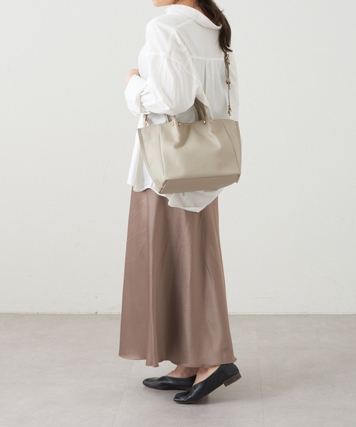 russet（ラシット）の「ピンチレザートートバッグ(CE-1172)（トートバッグ・レディース・ブラウン/ブラック/グレー系その他・FREE）」の12枚目の写真