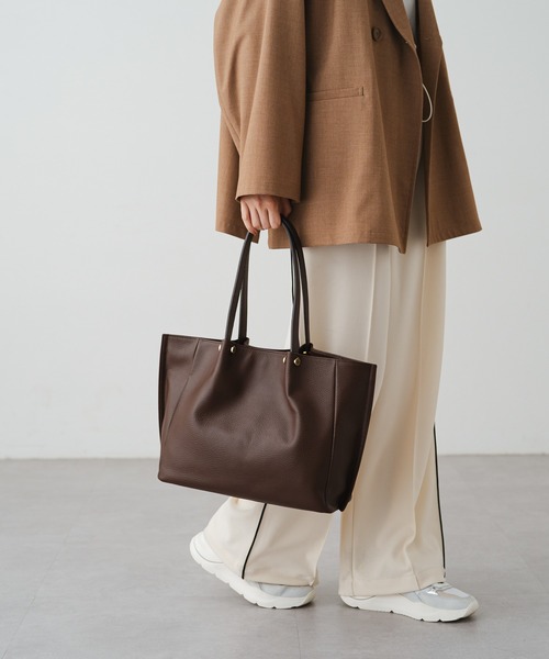 russet（ラシット）の「ピンチレザートートバッグ L(CE-1173)（トート