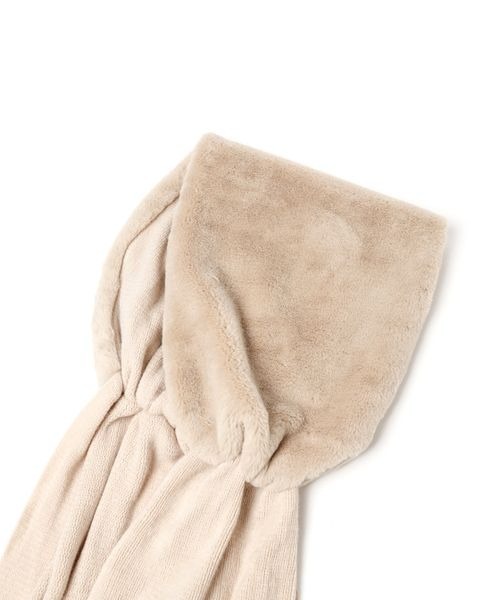 mysty woman(ミスティウーマン)の「ファーニットストール 967113(マフラー・レディース・ブラウン系その他/ベージュ・FREE)」の7枚目の写真