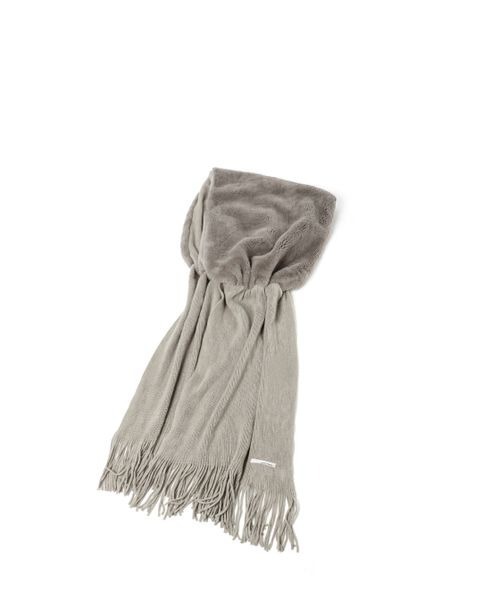 mysty woman(ミスティウーマン)の「ファーニットストール 967113(マフラー・レディース・ブラウン系その他/ベージュ・FREE)」の10枚目の写真