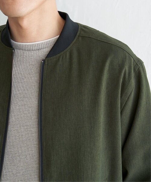 ikka(イッカ)の「Teflon(R)ブルゾン(ブルゾン・メンズ・ブラック/オリーブ/グレー系その他・L/S/M/XL)」の9枚目の写真