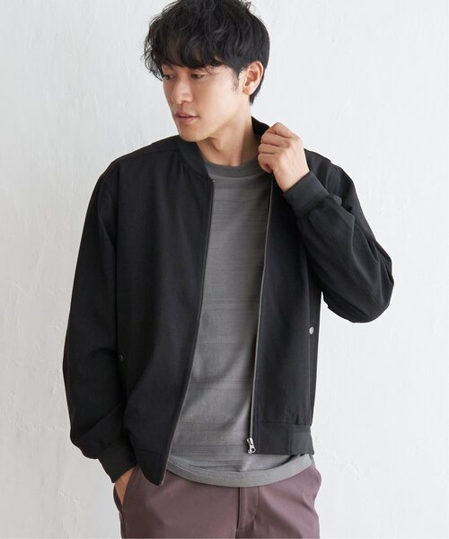 ikka(イッカ)の「Teflon(R)ブルゾン(ブルゾン・メンズ・ブラック/オリーブ/グレー系その他・L/S/M/XL)」の4枚目の写真