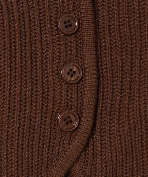 LOWRYS FARM（ローリーズファーム）の「コンパクトボタンカーディガンＬＳ　968912（カーディガン/ボレロ・レディース・アイボリー/ブラック/ブラウン/パープル・FREE）」の15枚目の写真