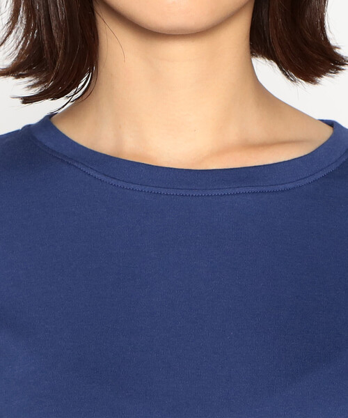 COMME CA ISM(コムサイズム)の「あったか ロゴプリント 長袖Tシャツ(Tシャツ/カットソー・レディース・アイボリー/ブラック/パープル/ブルー/グリーン・MEDIUM/LARGE)」の20枚目の写真