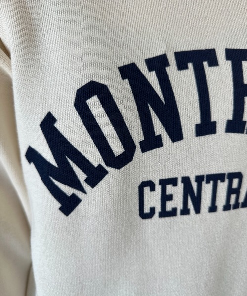 un dix cors(アンディコール)の「MONTREALロゴスウェット(スウェット・レディース・アイボリー/ブラック/グレー・FREE)」の18枚目の写真