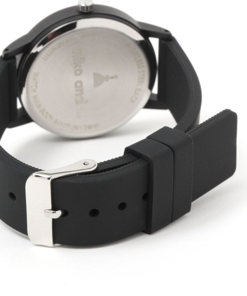 niko and...（ニコアンド）の「カラーシリコンバンドウォッチ（アナログ腕時計・レディース・ブラック/グレー/グリーン・0）」の7枚目の写真