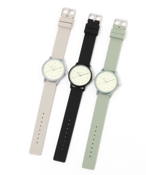 niko and...（ニコアンド）の「カラーシリコンバンドウォッチ（アナログ腕時計・レディース・ブラック/グレー/グリーン・0）」の8枚目の写真