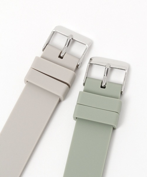 niko and...（ニコアンド）の「カラーシリコンバンドウォッチ（アナログ腕時計・レディース・ブラック/グレー/グリーン・0）」の9枚目の写真