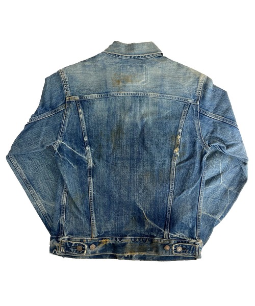 セール】デニムジャケット Gジャン メンズ ヴィンテージ加工 3rdタイプ