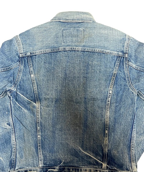 セール】デニムジャケット Gジャン メンズ ヴィンテージ加工 3rdタイプ